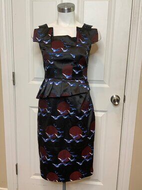 karen millen embroidered pencil dress KAREN MILLEN Lace Embroidered Pencil Dress